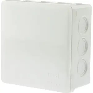 Kopos накладная герметичная коробка 110×110×35 мм с клеммами, белая, IP55