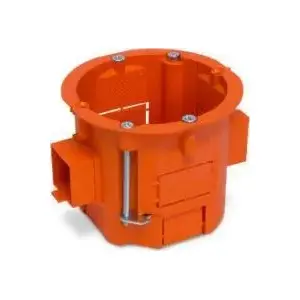 Instalācijas kārba Volteo VT-452-6060 dziļa 60x60 mm oranža ģipškartonam