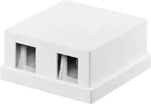 Network equipment spare part GOOBAY 79366 for switch, white, width 61.4 mm