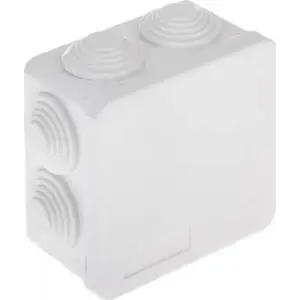 Junction box with cable glands No name PK-85X85 — rectangular electrical enclosure PK-85X85
