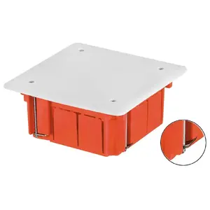 Electrical flush-mount junction box ELEKTROPLAST INSTALL-BOX 95×95×50 mm (0261-00)