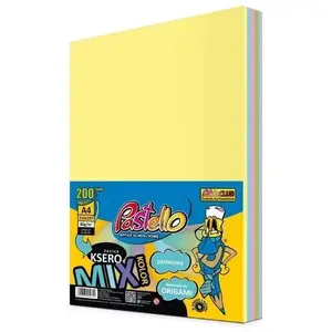 Copy paper A4 Alfa Pastello 80 g/m² pastel colors, 200 sheets, 5 colors