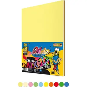 Copy Paper Pastello A4 160 g/m² pack of 50 sheets multicolour