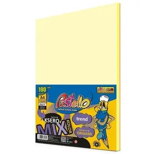 Copy paper A4 Alfa Pastello 80 g/m², yellow assorted, 100 sheets