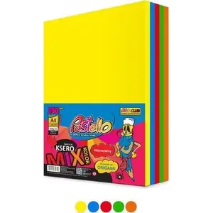 A4 Copy Paper Pastello AC250PTL, 80 g/m², 250 sheets, mixed colors