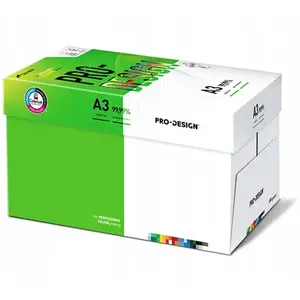 Kopēšanas papīrs Pro-Design A3 100 g/m² satīna FSC A++ 168 CIE 500 loksnes