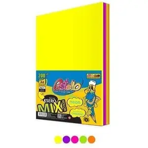 Office paper Alfa Pastello A4 75 g/m² neon colors, 200 sheets, 5 colors