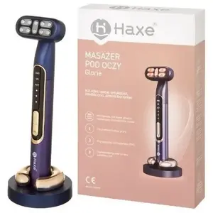 Eye massager Glorie Haxe HX805 — under-eye massage device, compact portable model