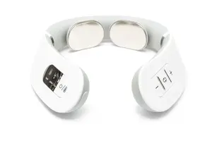 Bodi-Tek BT-NEMA massager for neck and shoulders, white, battery-powered