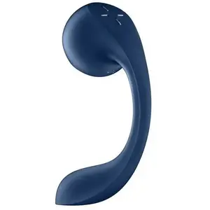 No name SATISFYER Pro+ Wave 4 Connect — G-spot and clitoral stimulator, Dark Blue