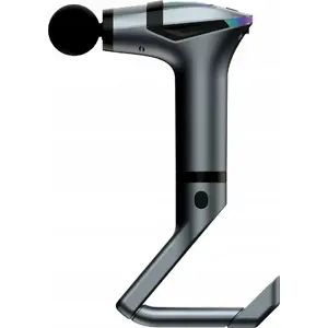 Massage gun PLATINET PMAS10PRO — percussive massager 1500 mAh battery, 2400–3200 rpm, 4 interchangeable tips, carrying belt