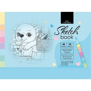 Notebook Fresh Szkicownik 12.4×19.7 cm 48 sheets blue