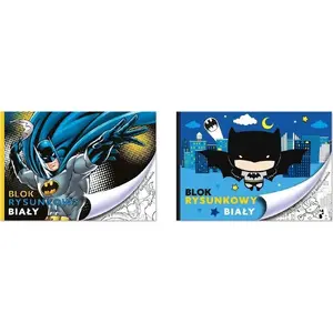 Drawing Pad Beniamin A4 20 sheets white – Batman design