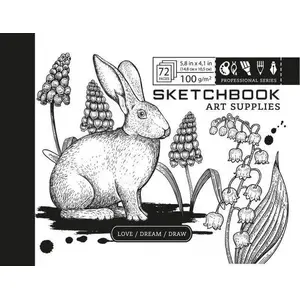 Sketchbook Fresh Szkicownik 148×105 mm, 72 pages, 100 g/m², hardboard cover
