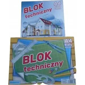 Technical Drawing Block A4 10 Sheets White pack of 10 — SCHEMAT