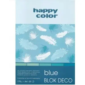 Блокнот для черчения A4 Happy Color Blok techniczny 20 л. синий