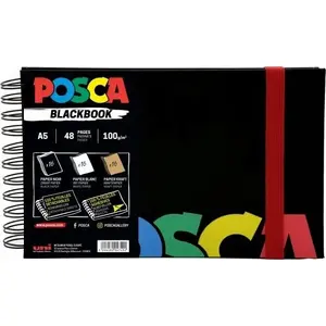 Sketchbook POSCA A5 Landscape — POSCA sketchbook A5 landscape format