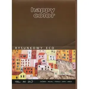 Skicējgrāmata A4 25 lappuses okera — Happy Color
