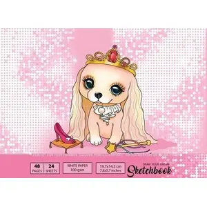 Skicējgrāmata Fresh Szkicownik 197×145 mm, 48 lapas, 100 g/m², augšējā līmēta saite