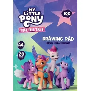 Zīmēšanas bloks A4 20 lapas My Little Pony komplekts 10 gab. Astra