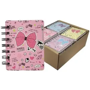 Notebooks A6 Merkpol Notes A6 Kokardy MIX — A6 format, lined pages, assorted cover designs
