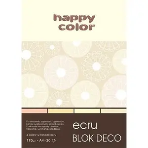 Блокнот для черчения Happy Color A5 20 листов экрю — бумага для эскизов и схем