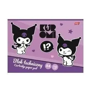 Unipap tehniskais bloks A4 10 loksnes 190 g/m² Kuromi