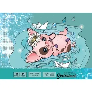 Skicbloks Fresh Szkicownik 197×145 mm, 48 lapas, 100 g/m², teksturēts papīrs, uz spirāles