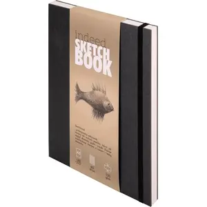 Sketch Notebook Antra A5 — black, sketchbook pad for drawing and notes
