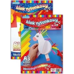 Drawing Pad SCHEMAT A3 20 sheets 80 g/m² colored — pack of 10