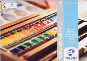 Art paper pad Talens Van Gogh 94171015 — 12 sheets, 300 g/m², 10.5×15 cm, acid-free
