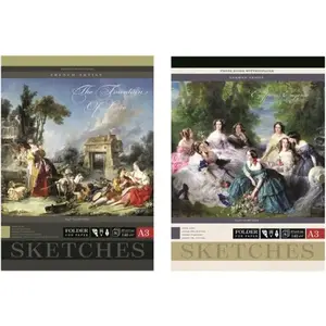 Paper pad Fresh A3 art paper 8 sheets 140 g/m² with folder