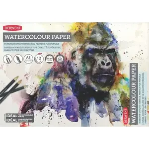 Блок для акварели A3 No name Derwent Watercolour A3 — планшет с акварельной бумагой, формат A3