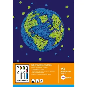 Drawing Pad TOP-2000 A3 10-sheet colored