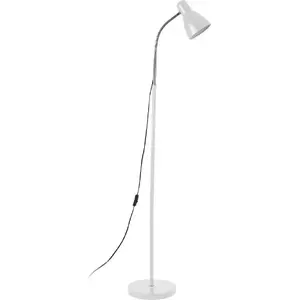 Grīdas lampa ORNO LAR LS-1/W, E27 maks. 20W, 155 cm, balta
