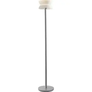 Торшер unilux Diaboled LED 400035993 — стальной каркас, полированное стекло, 18,6 Вт