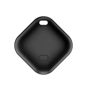 Smart Bluetooth tracker Setty FindMy Square TFO TAG 02 with protective case, model TFO-TAG-02-BK