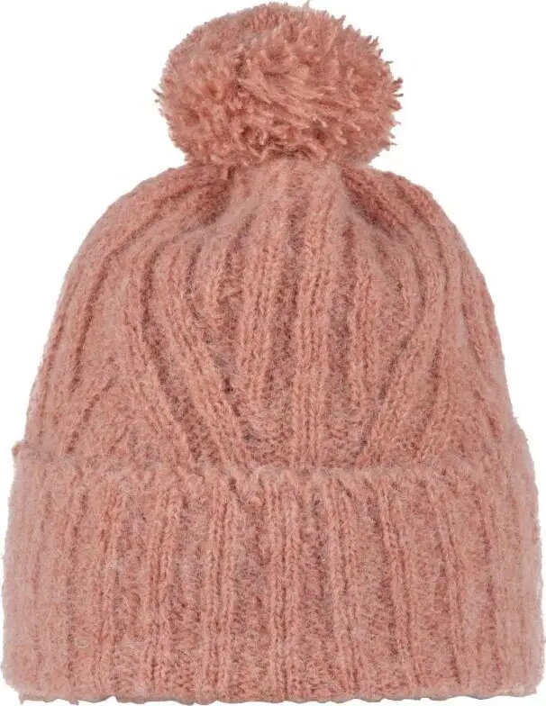 Adīta cepure beanie Buff Nerla, sarkana