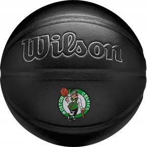 Баскетбольный мяч Wilson NBA Team Premiere Boston Celtics WZ4026402XB размер 7 черный