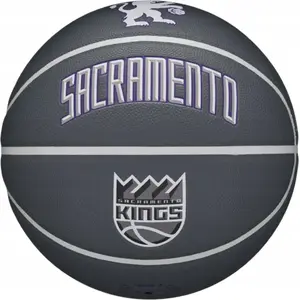 Basketbola bumba Wilson NBA Team City Collector Sacramento Kings izmērs 7 pelēka WZ4016426ID
