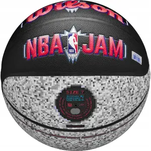 Basketbola bumba wilson NBA Jam Indoor-Outdoor WZ2011801XB Izmērs 7 Melna