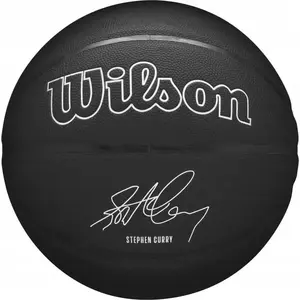 Мяч для баскетбола Wilson NBA Player Evergreen Curry WZ4026501XB чёрный, размер 7