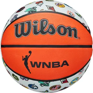 Баскетбольный мяч Wilson WNBA All Team Ball WTB46001X Размер 6 Оранжевый