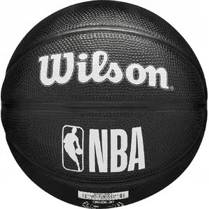 wilson Team Tribute Toronto Raptors Mini Ball WZ4017608XB — mini basketball, black, size 3