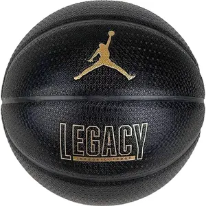 Basketball Jordan Legacy 2.0 In/Out Ball by Jordan, model J1008253-051, size 7, black