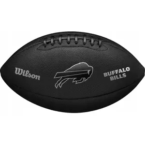Wilson American Football Ball NFL Team Metallic Premiere Buffalo Bills WF4015804XB Black Size 9