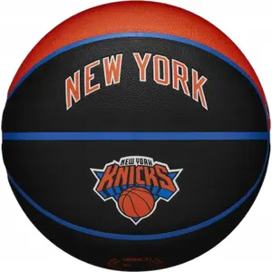 Баскетбольный мяч Wilson NBA Team City Collector New York Knicks WZ4016420ID размер 7 чёрный