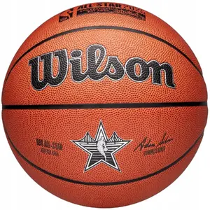 Мяч для баскетбола Wilson 2025 NBA All Star Replica WZ2022601XB Размер 7 Оранжевый