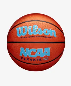 Basketbola bumba Wilson NCAA Elevate VTX — gumijas, zili‑oranža, vīriešu, 1 gab.