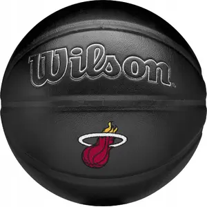 Basketbola bumba Wilson NBA Team Premiere Miami Heat WZ4026416XB Izmērs 7 Melna